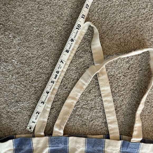 Blue & White Striped Bonjour Tote - Picture 7 of 7